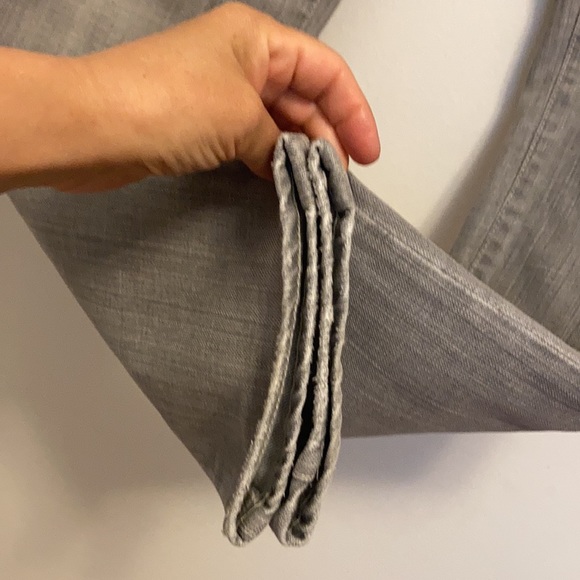 AG Adriano Goldschmied The Stilt Slim Ankle Grey Jeans Size 29R - Picture 8 of 10